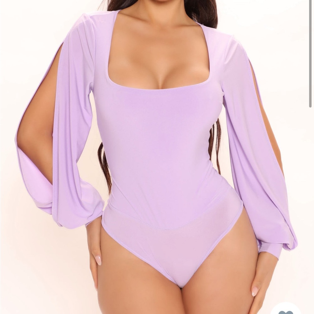 BEAUTIFUL LILAC BODYSUIT BRAND NEW